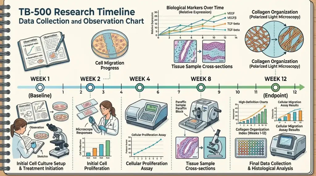 TB-500 Results Timeline