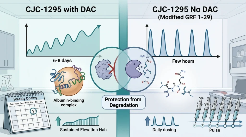 cjc-1295 dac vs no dac