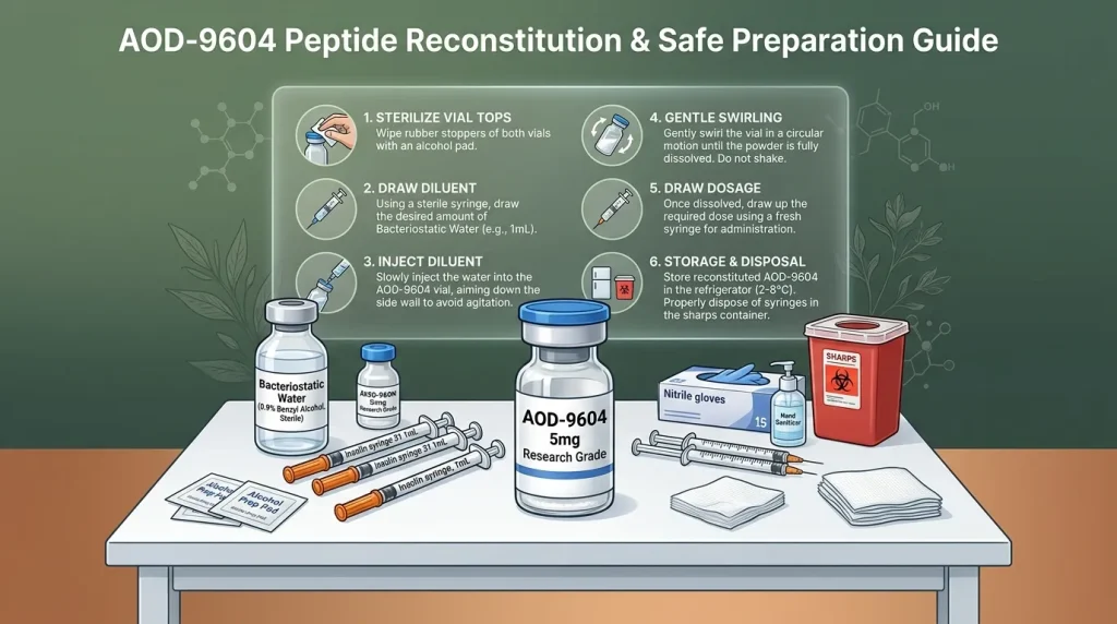 AOD-9604 peptide protocol
