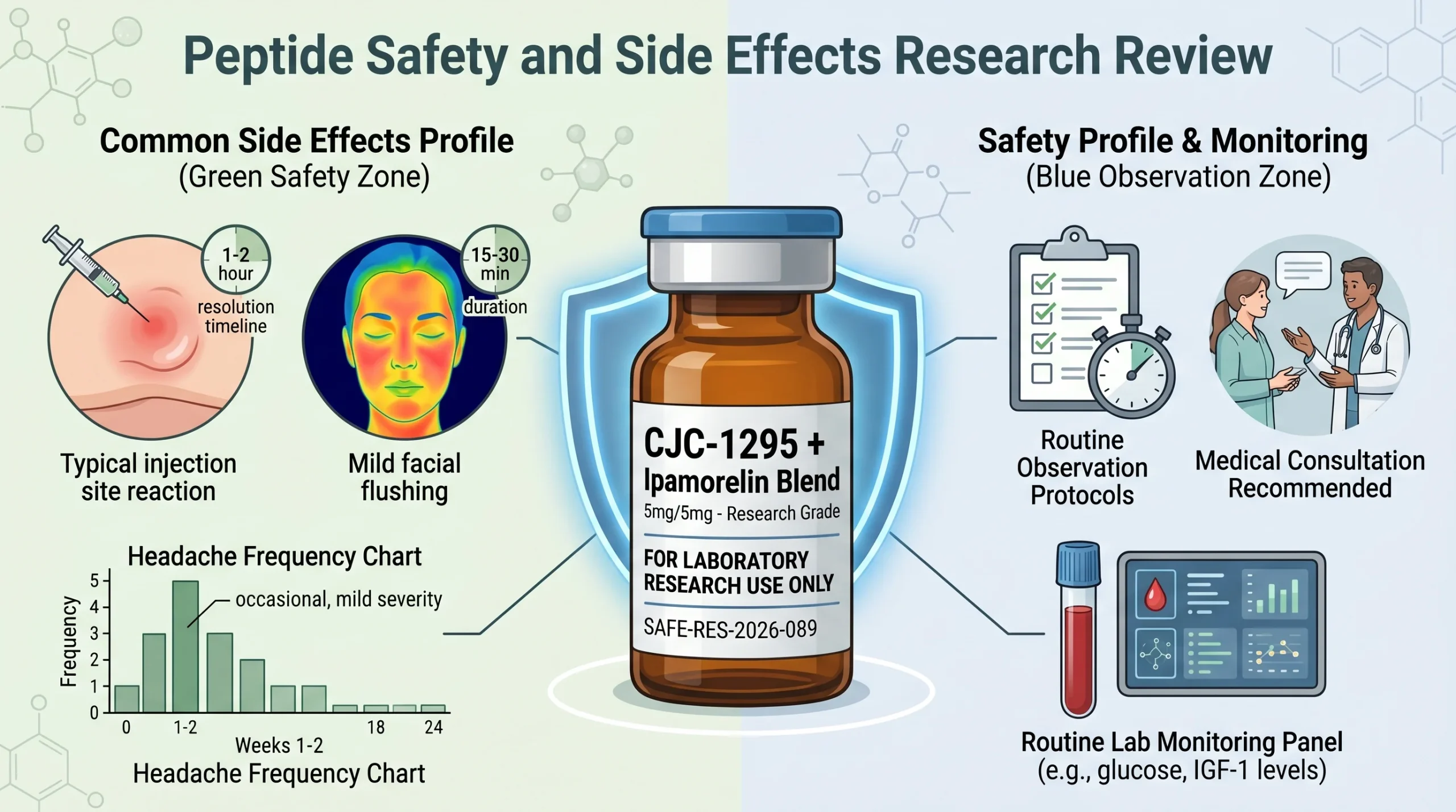 ipamorelin safety profile side effects CJC-1295 Effects: Data Reviewed acetylcysteine (English) - Medical dairy-free Size:600MG | 250 Capsules