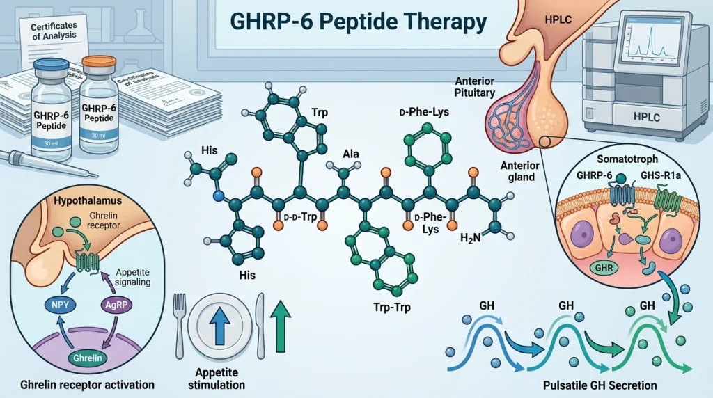 GHRP-6 peptide therapy
