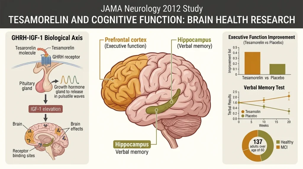 tesamorelin for cognitive function