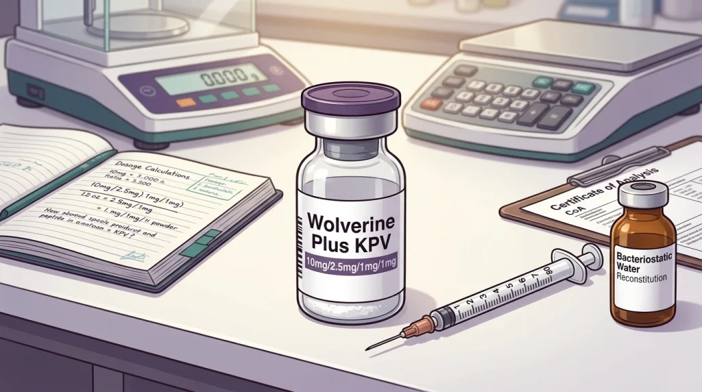 wolverine plus kpv dosage