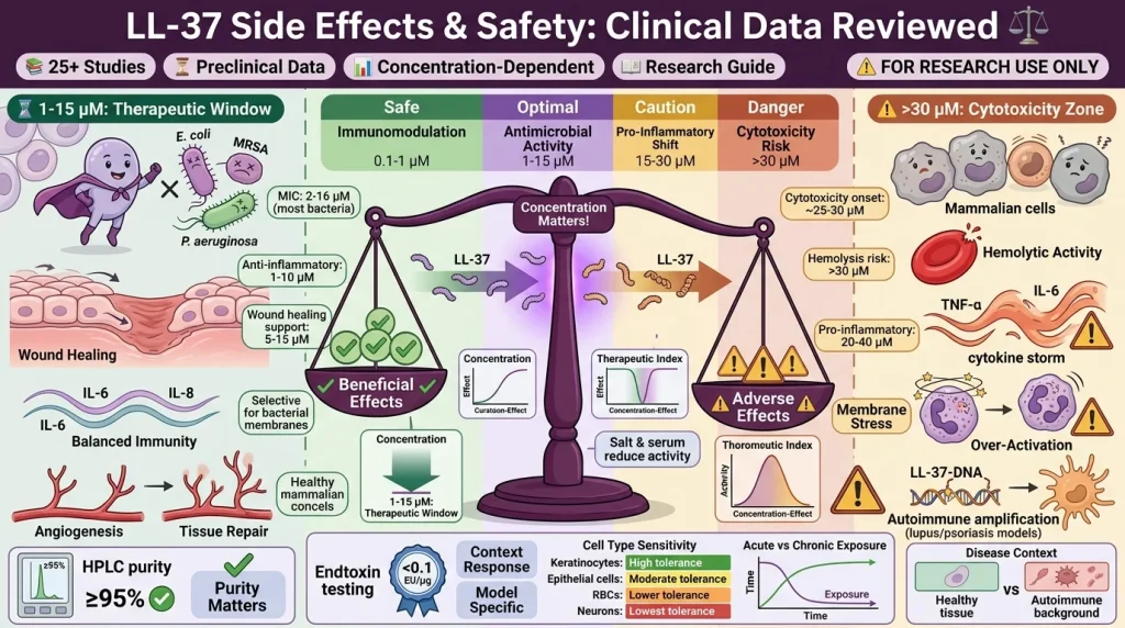 LL-37 side effects